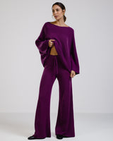 Relaxed Pants | Violet