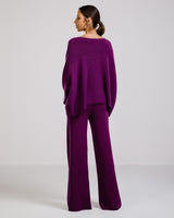 Ribbed Sweater | Violet