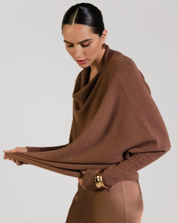 Asymmetric Draped | Maple