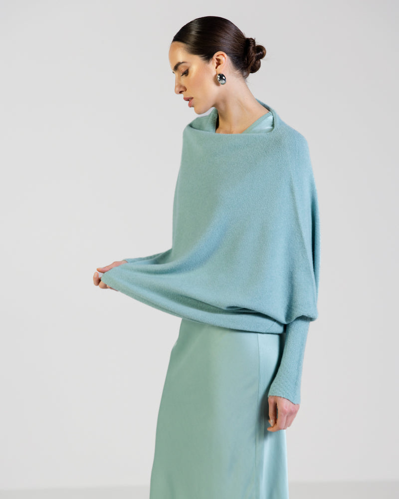 Asymmetric Draped | Mint