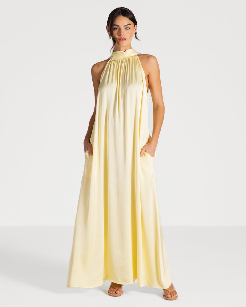 Ruby Halterneck Satin Dress Ruby Halterneck Satin Dress