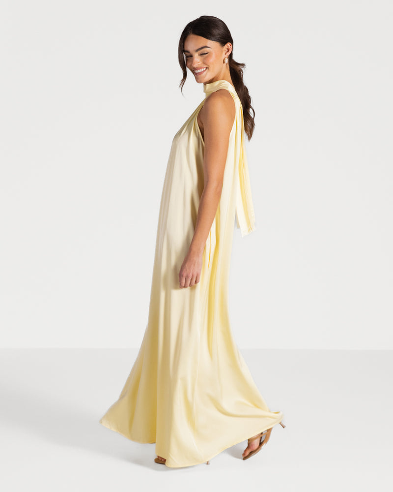 Ruby Halterneck Satin Dress Ruby Halterneck Satin Dress