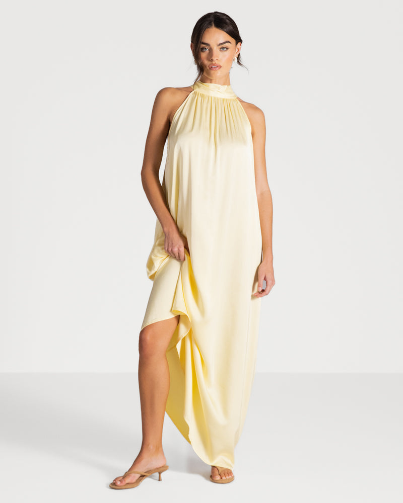 Ruby Halterneck Satin Dress Ruby Halterneck Satin Dress
