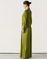 Asymmetric Draped | Olive Green