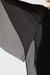 Emberly Lightweight Poncho | Black