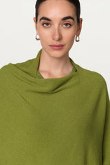 Asymmetric Draped | Olive Green