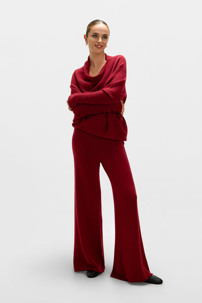 Relaxed Pants | Carmine Red – JAKI