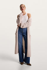 Yasmin Open Cardigan | Beige | Alpaca Blend
