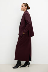 Neve Blazer | Burgundy