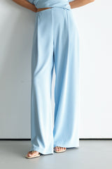 Blanchett Pleated Trousers | Dusty Blue