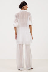 Jemima Oversized Shirt | White