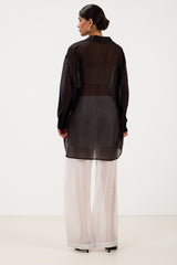 Jemima Oversized Shirt | Black