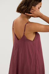 Paloma Resort Maxi Dress | Damson